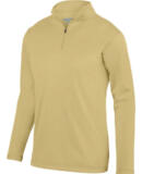 Augusta Sportswear 5508 Youth Wicking Fleece Quart in Vegas gold