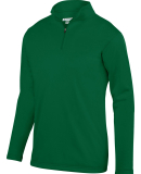 Augusta Sportswear 5508 Youth Wicking Fleece Quart in Dark green