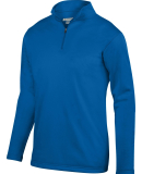 Augusta Sportswear 5508 Youth Wicking Fleece Quart in Royal