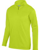 Augusta Sportswear 5508 Youth Wicking Fleece Quart in Lime