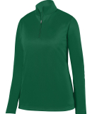 Augusta Sportswear 5509 Ladies' Wicking Fleece Qua in Dark green