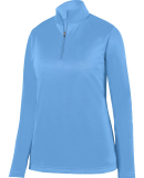 Augusta Sportswear 5509 Ladies' Wicking Fleece Qua in Columbia blue