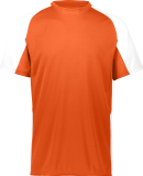 Augusta Sportswear 1517 Adult Cutter Jersey in Orange/ white