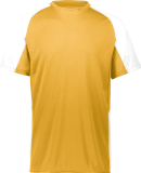 Augusta Sportswear 1517 Adult Cutter Jersey in Ath gold/ wht