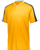 Augusta Sportswear 1557 Adult Power Plus Jersey 2. in Gold/ wht/ blk