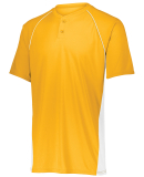 Augusta Sportswear 1560 Unisex True Hue Technology in Gold/ white