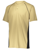 Augusta Sportswear 1560 Unisex True Hue Technology in Vegas gold/ blk