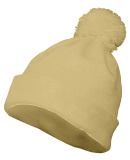 Augusta Sportswear 6816 Two Layer Acrylic Knit Pom in Vegas gold