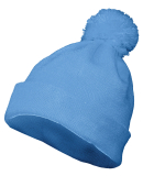 Augusta Sportswear 6816 Two Layer Acrylic Knit Pom in Columbia blue