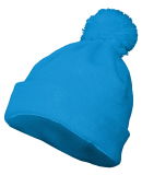 Augusta Sportswear 6816 Two Layer Acrylic Knit Pom in Power blue