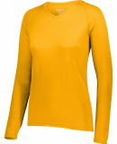 Augusta Sportswear 2797 Ladies' Attain Wicking Lon in Gold