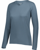 Augusta Sportswear 2797 Ladies' Attain Wicking Lon in Graphite