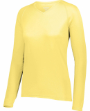 Augusta Sportswear 2797 Ladies' Attain Wicking Lon in Butter