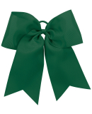 Augusta Sportswear 6701 Cheer Solid Grosgrain Hair in Dark green