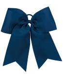 Augusta Sportswear 6701 Cheer Solid Grosgrain Hair in Navy