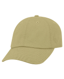 J America 5510 Adult Crew  Cap in Khaki