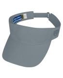 J America 5514 Adult Hawkeye Visor in Grey