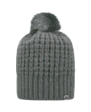 J America TW5005 Adult Slouch Bunny Knit Cap in Grey