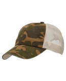 J America TW5533 Riptide Ripstop Trucker Hat in Camo