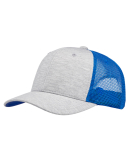 J America TW5535 Cutter Jersey Snapback Trucker Ha in Royal