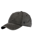 J America TW5537 Ripper Washed Cotton Ripstop Hat in Black