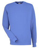 J America 8731 Unisex Pigment Dyed Fleece Sweatshi in Regatta