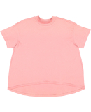 LA T 3519 Ladies' Hi-Lo T-Shirt in Mauvelous