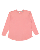 LA T 3508 Ladies' Relaxed  Long Sleeve T-Shirt in Mauvelous