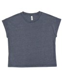 LA T 3502 Ladies' Relaxed Vintage Wash T-Shirt in Washed navy