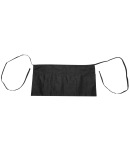 Liberty Bags 5500 Midweight Cotton Twill Waist Apr in Black