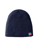 Russell Athletic UB89UHB Core R Patch Beanie in Navy