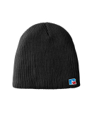 Russell Athletic UB89UHB Core R Patch Beanie in Black