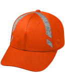 J America 5519 Adult Transition Cap in Orange