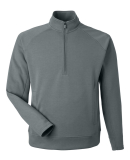 J America 8751 Unisex Apex Fleece Quarter-Zip in Steel