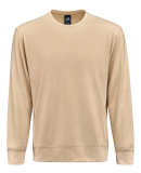 J America 8761 Unisex Element Fleece Sweatshirt in Almond