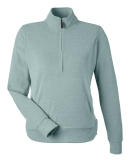 J America 8762 Ladies' Element Fleece Quarter-Zip in Peacock