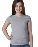 Next Level 3710 The Princess Tee in Heather gray