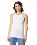 Alternative Apparel 6096S1 Women's Weathered Slub  in White