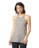 Alternative Apparel 6096S1 Women's Weathered Slub  in Elephant grey