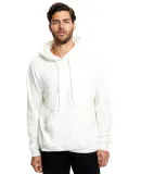 US Blanks US4412 Men's 100% Cotton Hooded Pullover in White