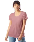 Alternative Apparel AA2620 Ladies Kimber T-Shirt in Rose bloom