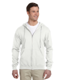 993 Jerzees 8 oz. NuBlend® 50/50 Full-Zip Hood in White