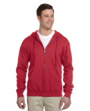 993 Jerzees 8 oz. NuBlend® 50/50 Full-Zip Hood in True red