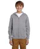 993B Jerzees Youth 8 oz. NuBlend® 50/50 Full-Zip  in Oxford