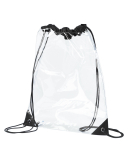 BAGedge BE253 PVC Cinch Sack in Black