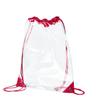 BAGedge BE253 PVC Cinch Sack in Red