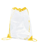 BAGedge BE253 PVC Cinch Sack in Yellow