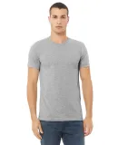 CANVAS 3001U Unisex USA Made T-Shirt in Athletic heather