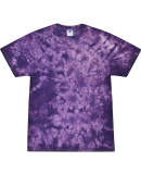 Tie-Dye 1390 Crystal Wash T-Shirt in Purple