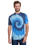 Tie-Dye CD1090 Adult Burnout Festival T-Shirt in Sea